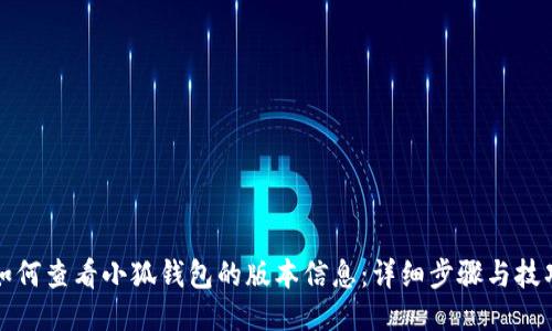 如何查看小狐钱包的版本信息：详细步骤与技巧